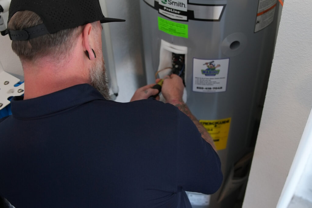 Plumbing Repair services working